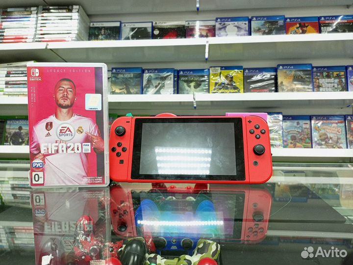 Nintendo switch Mario + fifa 20 - обмен