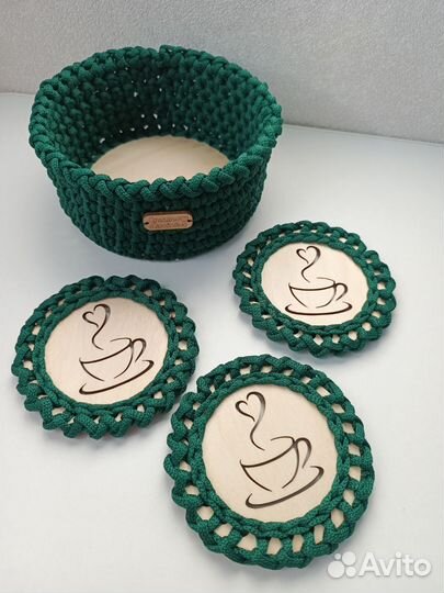 Плетеные корзинки на заказ
