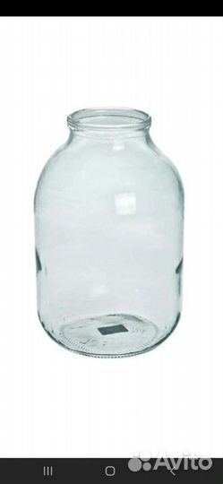Банка стеклянная 3л