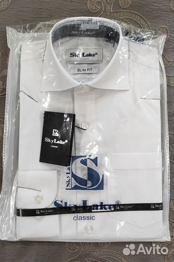 Рубашка для мальчика 116 новая