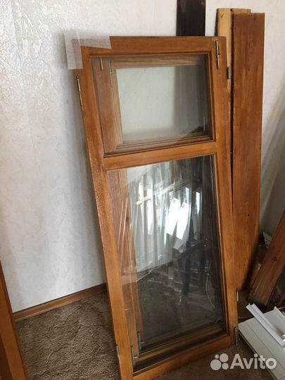 Деревянные створки