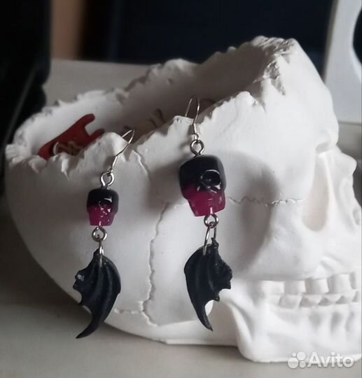 Серьги ручной работы