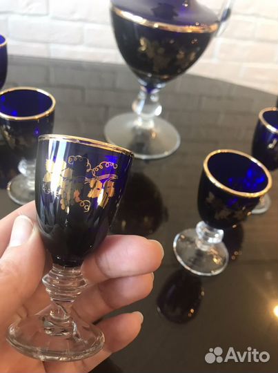 Графин и рюмки СССР