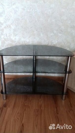 Стеклянная тумба