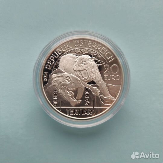 Монеты 20 Евро, набор Австрия