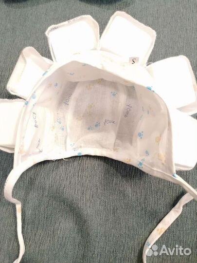 Шапочка для плавания до 3 месяцев. Подушка