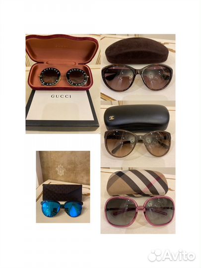 Солнцезащитные очки Gucci, Chanel, Tom Ford