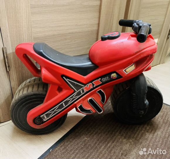 Детский мотоцикл беговел Полесье