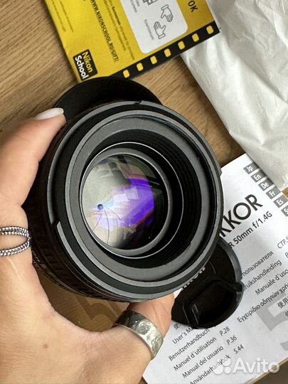 Объектив никон nikon 50mm f 1.4g af s nikkor