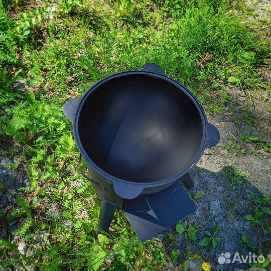 Казан и печь в наличии