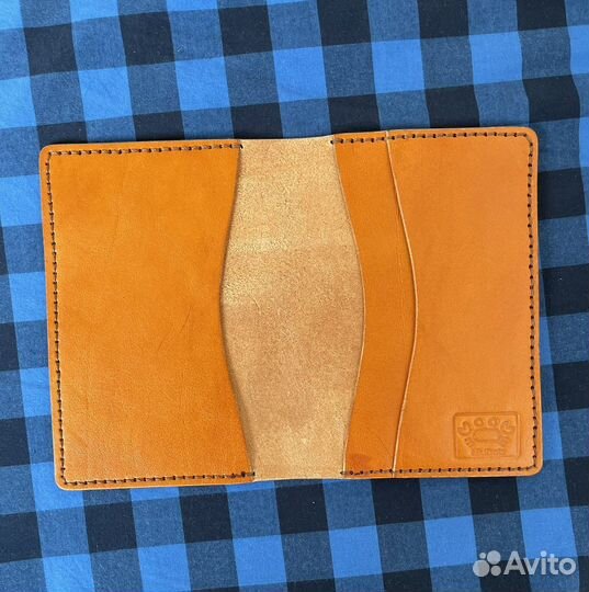 Обложка для паспорта из натуральной кожи