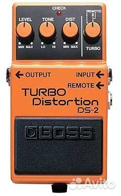 Педаль перегруза «Boss Turbo Distortion-2» DS-2