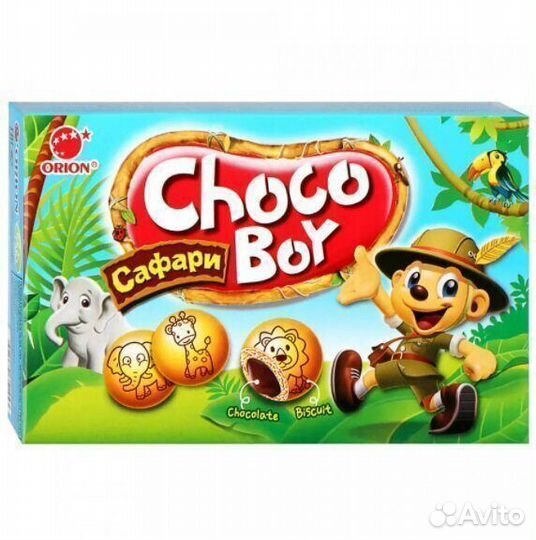 Опт - Печенье Choco Boy Сафари 42г