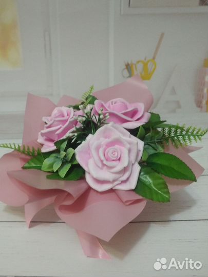 Мыльный букет