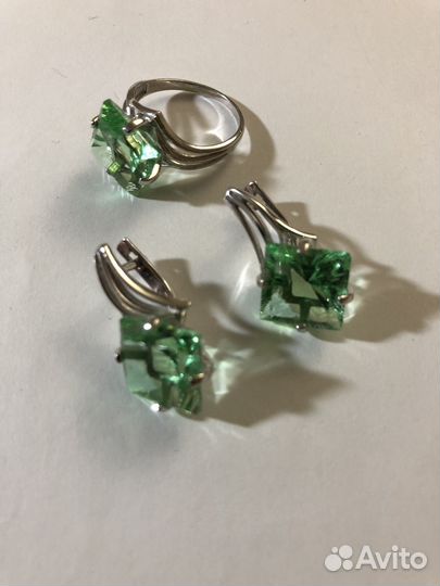 Серебряные серьги