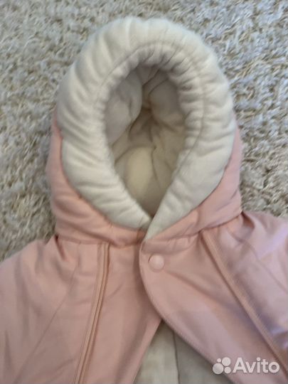Зимний комбинезон для девочки 74