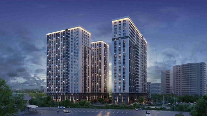 Квартира-студия, 25,7 м², 16/25 эт.