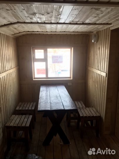 Баня с прорубью