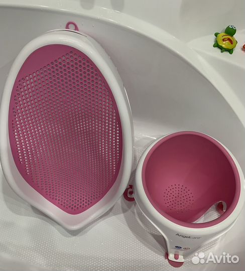 Горка и стульчик для купания angelcare