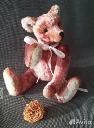 Плюшевый мишка тедди игрушка ручная работа