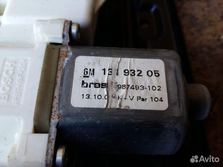 Стеклоподъемник электрический задний левый Opel A