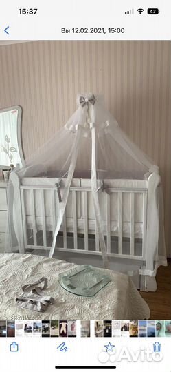 Детская кроватка