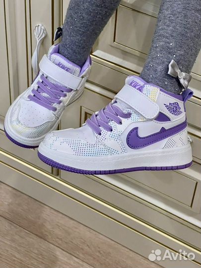 Кроссовки ботиночки демисезонные высокие