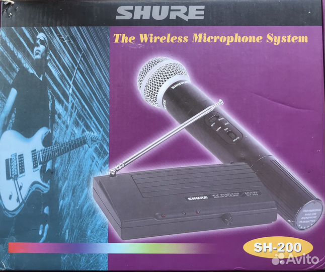 Микрофон shure sh-200