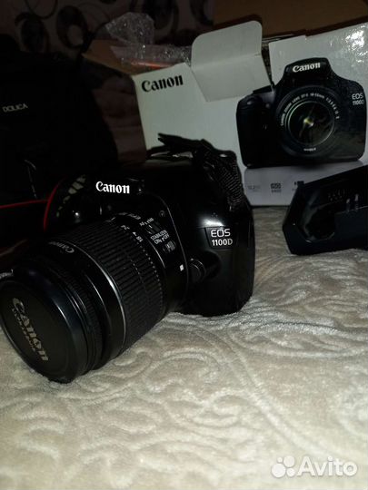 Зеркальный фотоаппарат canon eos 1100d