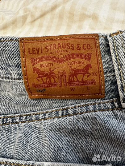 Шорты женские levis 501