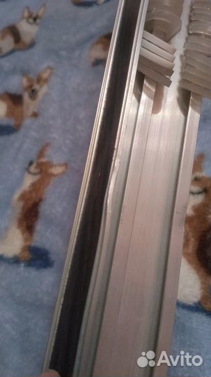 Карниз советский 2 метра (55 х 35 мм / Алюминий)