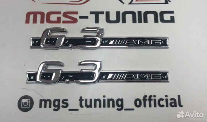 Шильдик 6.3 AMG Mercedes