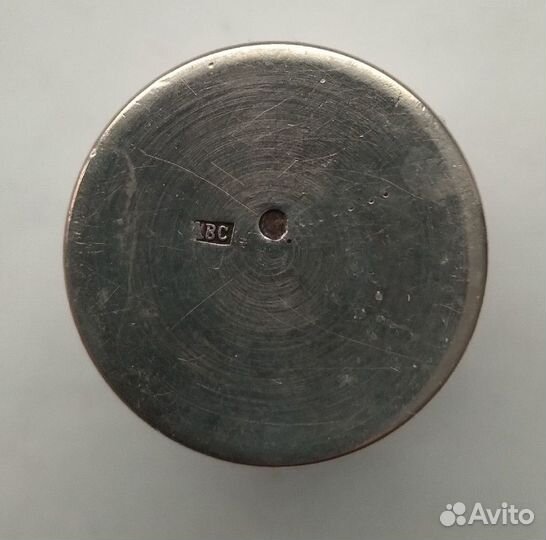 Стопка серебро 84 проба. Штихель