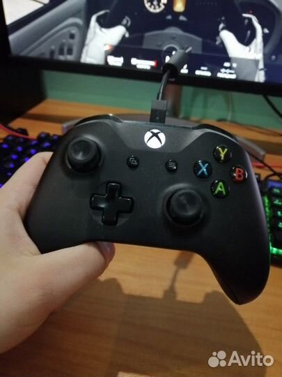 Геймпад xbox one (чёрный)