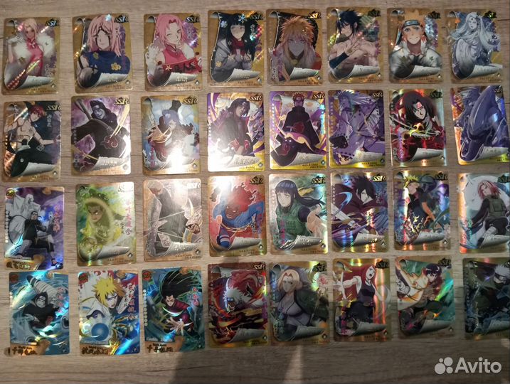 Коллекционные карточки Наруто