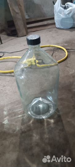 Бутылка стеклянная 20 литров сср