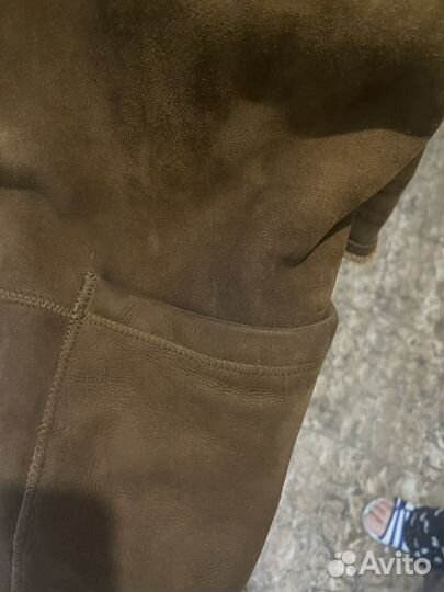 Дубленка натуральная мужская 54 размер