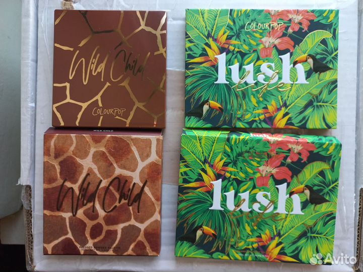 Палетки теней ColourPop Wild Child, Lush Life