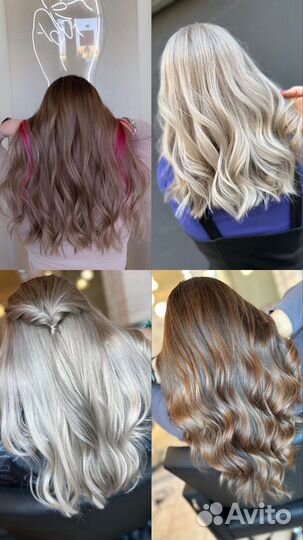 Нужны модели на окрашивание волос