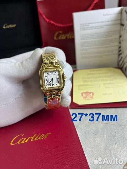 Часы cartier браслет