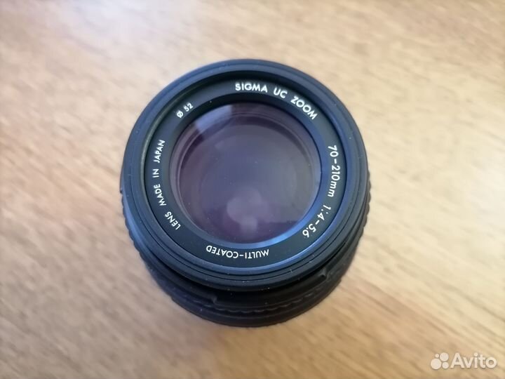 Объектив Sigma 70-210 для canon