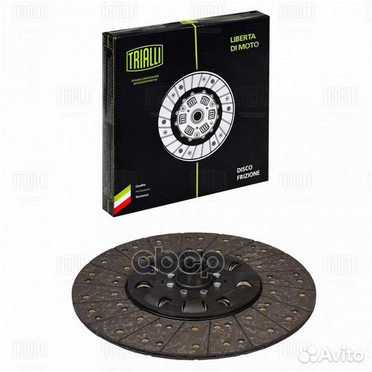 Диск сцеп. ведом. для а/м KMZ 6460 (ZF 16S151/дв