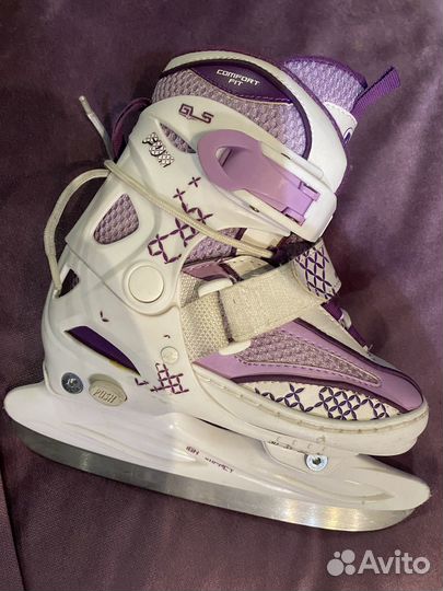 Коньки раздвижные 30-33