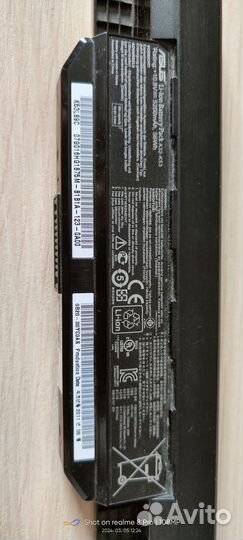 Аккумулятор для ноутбука asus K53U