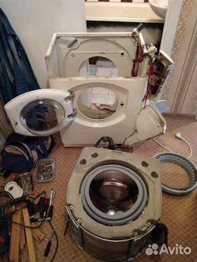Ремонт любых стиральных, посудомоечных машин