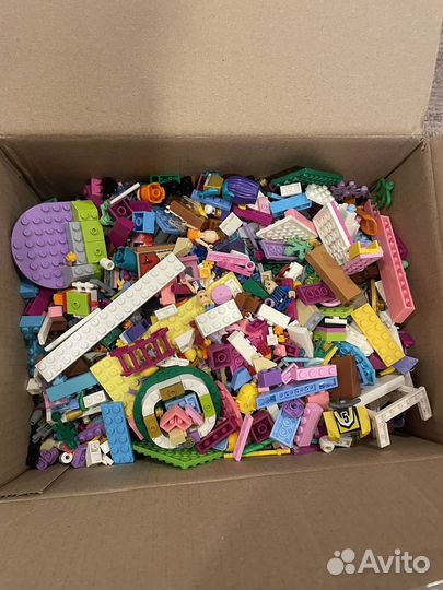 Коробка лего для девочек