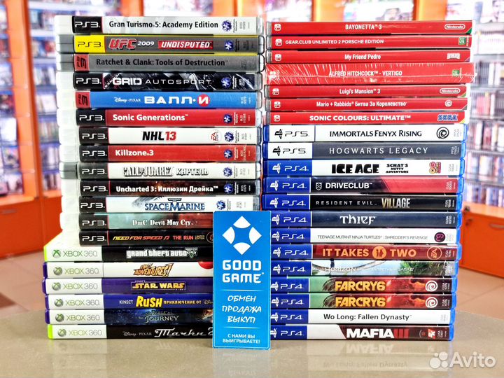Игры PS3 PS4 PS5 Switch Xbox 360 - 09.09.2023