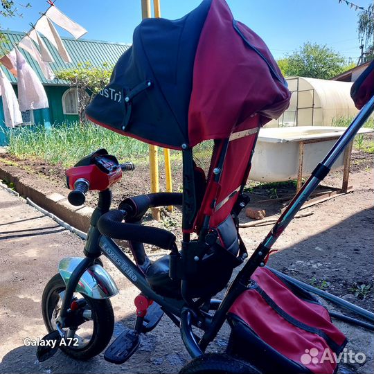 Велосипед с родительской ручкой Lexsus Trike