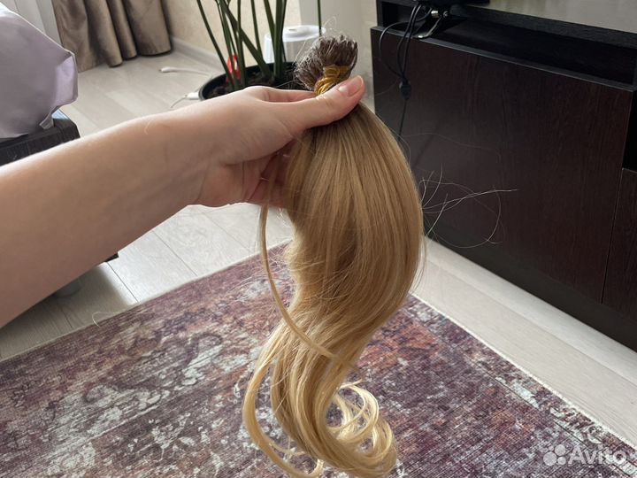 Волосы для наращивания 50 см бу