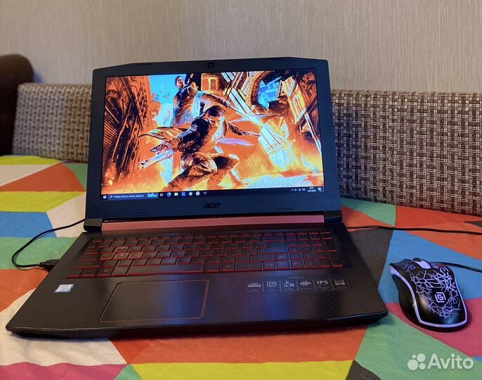 Игровой Acer Nitro GTX 1050(4GB), i5-8300H, SSD